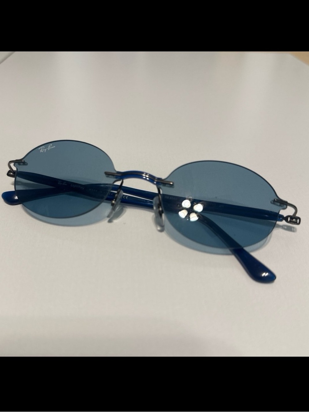 Ray-Ban LightRay 8060 004/80 Blue Sunglasses